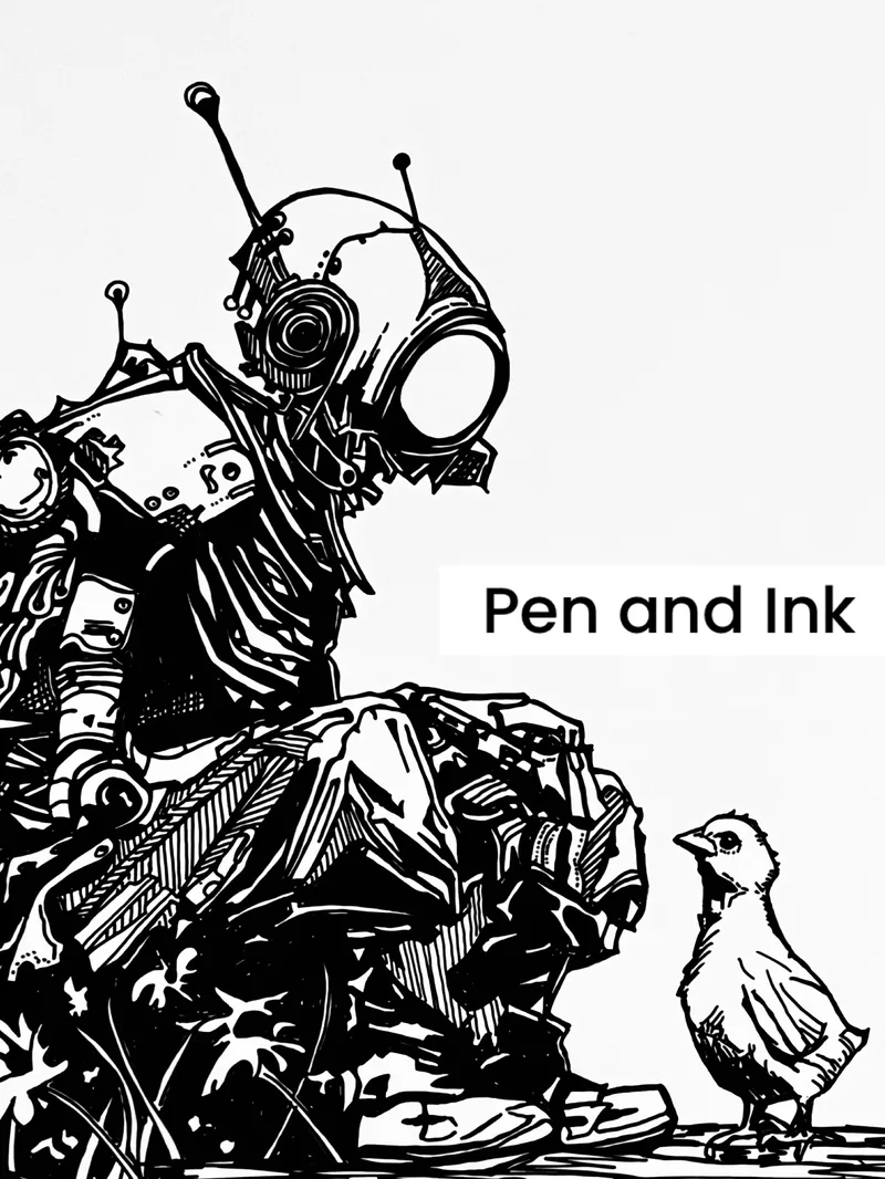 Pen and Ink